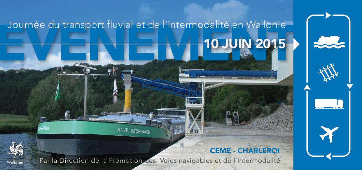 Journée transport fluvial et intermodalité en Wallonie 2015