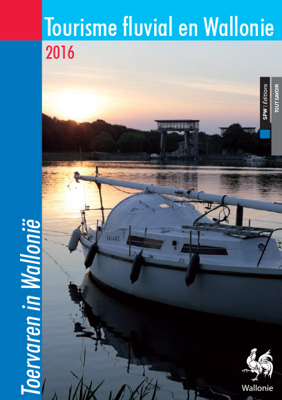tourisme fluvial Wallonie brochure 2016 version français néerlandais