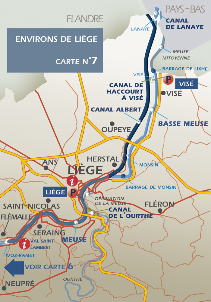 Environs de Liège (Carte N°7)